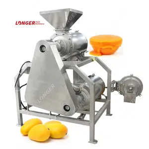 Descascador mango, máquina digital e trituradora/mango laranja frutas