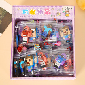 Simulated Food Toy Keychain <b>Mini</b> Decompression Acrylic Portable Anime Style Keychains For <b>Backpack</b> Phone Case Refrigerator - Product Image 3