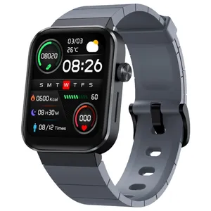 Global Xiaomi Mibro T1สมาร์ทนาฬิกา1.6นิ้วหน้าจอ AMOLED 2ATM กันน้ำ20โหมดกีฬาการตรวจสอบอัตราการเต้นหัวใจ Smartwatch