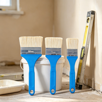 Pinceau à peinture mural à poils durables, manche en plastique confortable, marque YUANZHENG, taille 44-56 mm, garantie de 3 ans pour la décoration de bâtiments