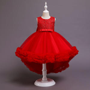 Falda blanca para niñas pequeñas, vestidos de encaje de princesa, esmoquin, vestidos de Navidad - Product Image 5