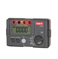 Testeur de résistance à la terre numérique UNI-T UT522, 0-400V, 0-4000 Ohm, test AC, enregistrement des données de test, Chine