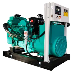 Set generator diesel laut, 64KW / 80KVA 1500RPM dengan cummins