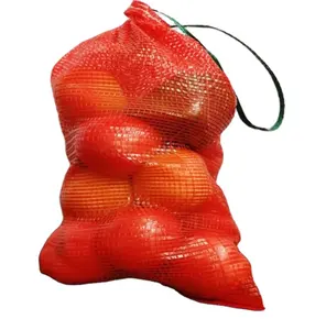 Wholesale Different Sizes PE Mesh Bag For Packing Vegetables /Fruits/Firewood