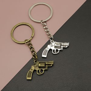 Wholesale Pistol Keychain Pistol Shape Keychain Metal Keychain