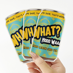Factory Custom Printing Irregular <b>Waterproof</b> Vinyl Stickers Die Cut Stickers Adhesive PVC <b>Label</b> Sticker whosale - Product Image 3