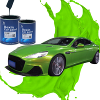 Meilleur effet miroir, peinture automobile transparente 2K, réparation de peinture automobile, liquide de rénovation automobile pour une application facile au pistolet