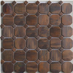 Foshan della presa di fabbrica di <span class=keywords><strong>rame</strong></span> antico del metallo mattonelle di mosaico della parete - Product Image 5