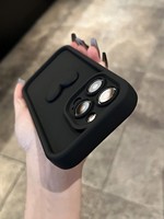 Coque de téléphone en TPU mignonne pour iPhone 16, accessoires de téléphone en forme de cœur pour iPhone 13 14 15 16 Pro