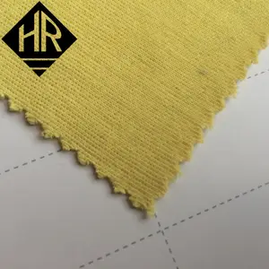250gsm aramid knitted fabric/cut resistant EN388/china textile