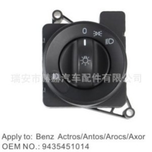 Interruptor giratorio de luz antiniebla para camión Mercedes-Benz 9434460523 para Actros, Antos, Arocs, Axor - Product Image 3