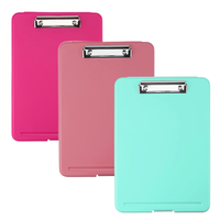 Portapapeles de Enfermera Personalizado A4, Portapapeles de Plástico con Almacenamiento, Portapapeles de Enfermería Abierto, Carpeta de Almacenamiento Plegable