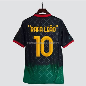 เสื้อฟุตบอลมิลาน ปี 2025 2026 ขายส่ง ชุดฝึกซ้อมคุณภาพดี ออกแบบร่วมกับผู้ผลิตเสื้อฟุตบอล (OEM) มีจำหน่าย - Product Image 4