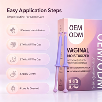 Gel Vaginal Personnalisé Antibactérien Nettoyant Hydratant pour Femme, Resserrement Vaginal, Extrait de Plantes, Herbes Naturelles, Kit Intime