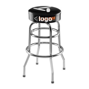 Silla de Barra Giratoria Clásica Moderna con Cojín de Cuero y Logotipo Personalizado, Ecológica, Duradera, de Metal, Modelo Cynful de Russia Abbey's - Product Image 6