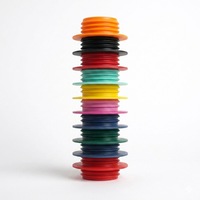 Garniture en silicone de qualité alimentaire pour chicha, embout souple en silicone, garniture en silicone personnalisée, flexible, multicolore, résistante aux hautes températures