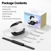 Nouvel accessoire de jeu VR, sangle de tête de remplacement avec une répartition uniforme de la gravité, compatible avec Meta Quest 2/3/3s