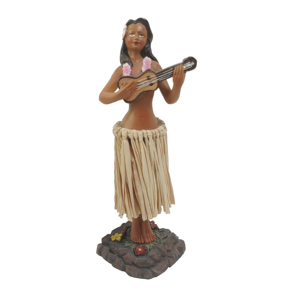 Bảng điều khiển Hula cô gái Bobble đầu figurine sáng tạo nhảy múa Hula cô gái <span class=keywords><strong>Hawaii</strong></span> quà lưu niệm - Product Image 5