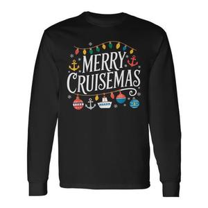 Camiseta de manga larga Merry Cruisemas Christmas Cruise, regalo navideño familiar - Product Image 1