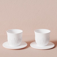Tasses à café et à thé en céramique modernes et personnalisées C&H, style nordique, émaillées de couleurs