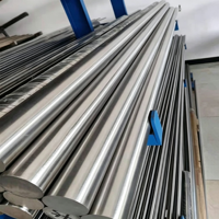 Barre en acier inoxydable chromé de haute dureté, barre chromée dure pour cylindre hydraulique