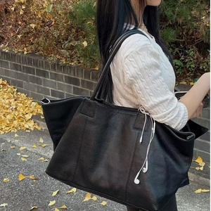 Borse Tote di Lusso da Donna di Marca Famosa, Grande Capacità, in Vera Pelle, Borse a Spalla alla Moda per Signore - Product Image 5