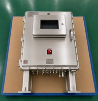 Boîtier de commande antidéflagrant OEM à prix d'usine, en acier inoxydable SS316L, écran tactile IP66 Exdb IIB T4 Gb pour l'industrie pétrolière et gazière