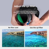 Filtre ND Variable HD MRC NEEWER ND2-ND32 & CPL pour Appareils Photo Hybrides/Reflex Numériques Tailles d'Objectif 52mm 67mm 72mm 77mm
