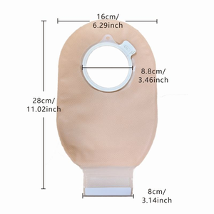 定制低价两件式透明医用耗材造口袋回肠造口袋 - Product Image 5