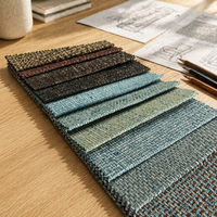 Tissu d'ameublement pour canapé, textile de maison, plusieurs couleurs au choix, vente en gros, imperméable, uni, 100% polyester, imprimé, résistant aux taches
