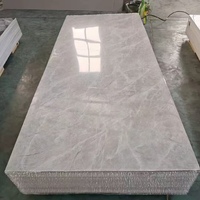 Panel de Pared de Mármol UV para Decoración de Paredes, Panel de Pared para Baño - Panel de Pared 3D de Plástico y Piedra Impermeable - Panel Grande