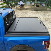 Couvercle de lit rigide rétractable pour camionnette Couvercle de tonneau en alliage d'aluminium pour Revo2019-2024 Toyota Hilux