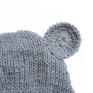 Muñecas de punto personalizadas, juguete de felpa, gorrito de bebé recién <span class=keywords><strong>nacido</strong></span>, <span class=keywords><strong>gorro</strong></span> de oso de ganchillo - Product Image 3