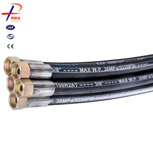 Customized SAE 100R2 EN853 2SN composite pipes high pressure hydraulic rubber hose