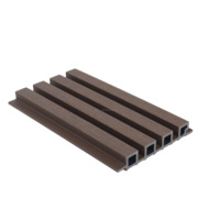 Panneaux de revêtement mural en WPC double extrusion, résistants aux UV, imperméables, anti-humidité, écologiques, pour l'extérieur, pour hôtels et bureaux