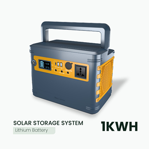สถานีไฟฟ้าพกพา Blue Carbon รับประกัน 5 ปี สำหรับใช้งานกลางแจ้ง 12V 1kWh แบตเตอรี่ลิเธียมไอออนแบบพกพาพลังงานแสงอาทิตย์ - Product Image 2