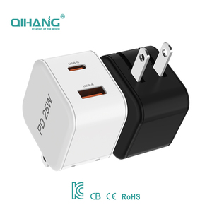 New Mini Tường Adapter 25W A + C Siêu Nhanh Sạc Hỗ Trợ Sạc Hai Thiết Bị - Product Image 2