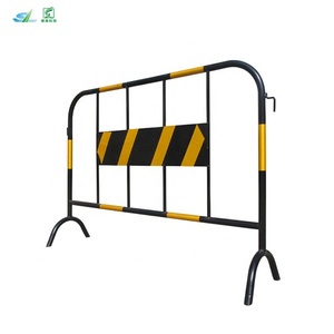 Barrière de sécurité en métal galvanisé 1500*1000mm avec panneau publicitaire, durable et résistant aux intempéries - Product Image 3