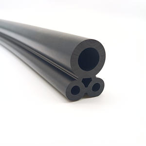 Tira de Goma EPDM de Dongguan, Negra, Resistente a Altas Temperaturas y al Desgaste, para Sellado de Mangueras, a Prueba de Polvo y Anticolisión - Product Image 1