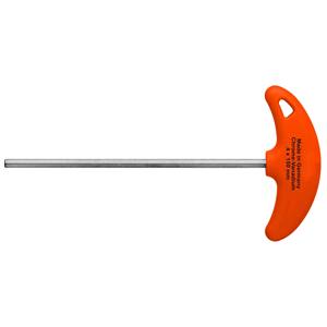 Chiave a T in acciaio, design ergonomico, resistenza e precisione, ideale per allentare e serrare dadi e viti. - Product Image 1