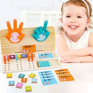 3 4 5+ Year Preschooler Early Skills Learning Game Finger Math Addition Subtraction Toys for Kids - Product Image 2