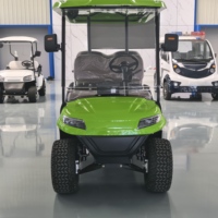Nouvelle voiturette de golf électrique 72V à 2 places, mini-bus de tourisme avec moteur AC, construction en acier, puissance 5KW