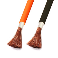 4AWG 2AWG 1Awg 0Awg 25mm 35 mm2 50mm 70mm 95 mm2 Gummi isolierung Flexibles Kupfer-Kraft schweiß kabel für Schweiß maschine