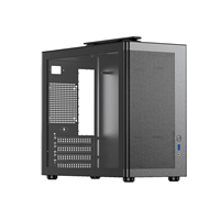 Recién llegado Panel lateral de vidrio Micro MATX ITX Gaming Computer Case PC Elegante y compacto portátil Handheld Mini Portable case