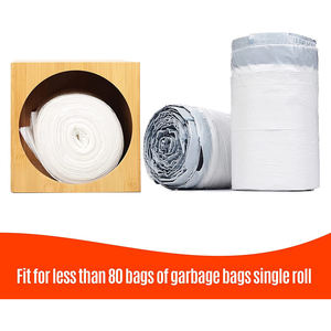 ที่ใส่ถุงขยะไม้ไผ่เป็นมิตรต่อสิ่งแวดล้อมที่ใส่ถุงขยะที่ใส่แบบม้วนที่ใส่ถุงขยะที่ติดผนังเครื่องจ่ายถุงใส่ของสำหรับร้านขายของชำ - Product Image 6