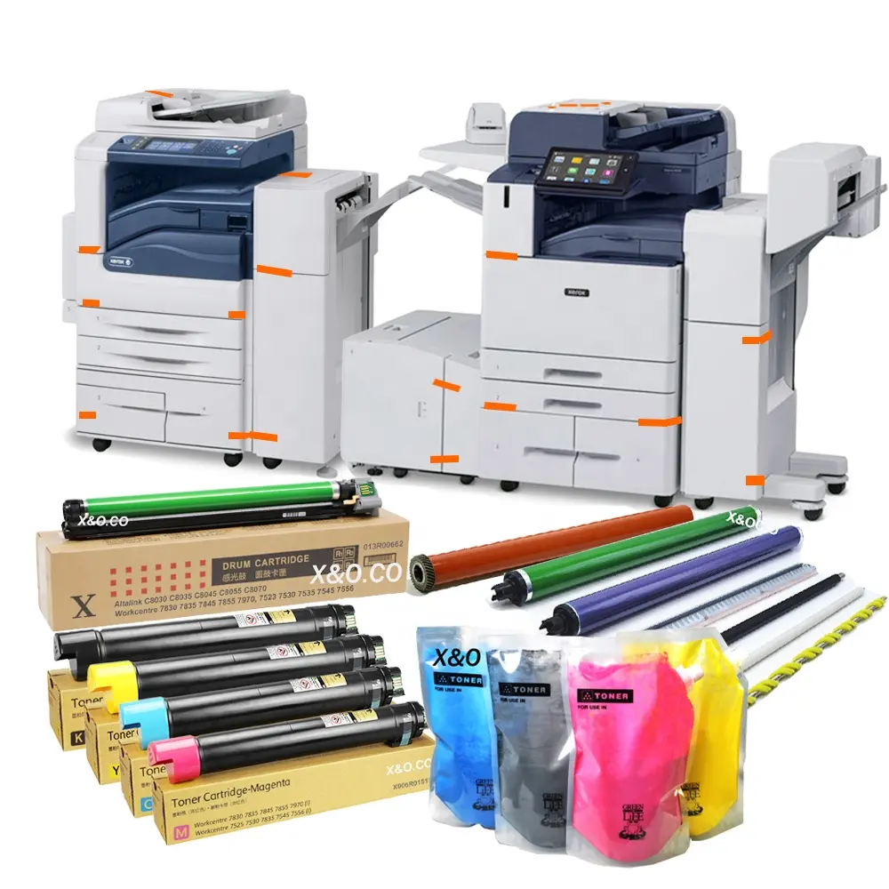 Prezzo economico usato fotocopiatrici ricondizionate per Xerox Workcentre 7855 7970 7835 Altalink C8155 C8170 C8135 C8055 macchina da stampa