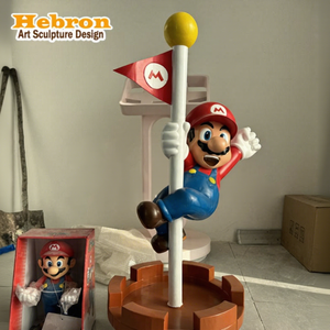 Figuras <span class=keywords><strong>de</strong></span> Acción <span class=keywords><strong>de</strong></span> <span class=keywords><strong>Mario</strong></span> <span class=keywords><strong>Bros</strong></span> Personalizadas a Tamaño Real, Hechas a Mano y Pintadas a Mano para Navidad, Centro Comercial, Personaje <span class=keywords><strong>de</strong></span> Dibujos Animados en 3D para Exteriores - Product Image 1