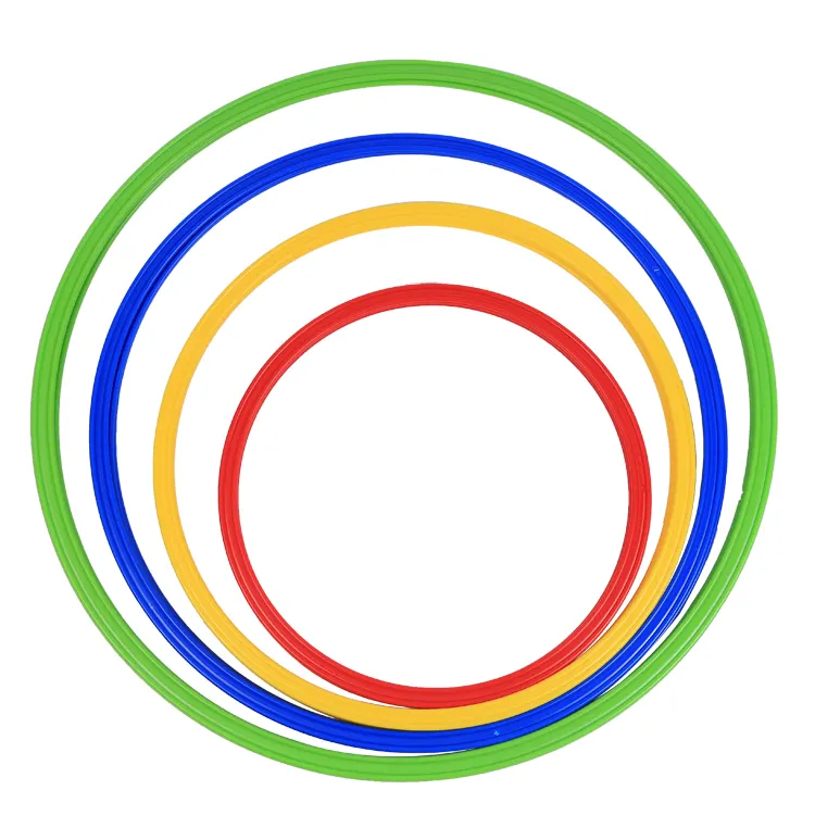 Оптовая продажа от производителя, прочные тренировочные кольца для ловкости, футбольные кольца для игры в футбол, скоростные тренировочные кольца для спорта, тренировочное оборудование