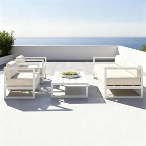 Meubles <span class=keywords><strong>de</strong></span> jardin, canapé d'extérieur en aluminium modulaire, ensembles <span class=keywords><strong>de</strong></span> jardin, canapé <span class=keywords><strong>de</strong></span> <span class=keywords><strong>salon</strong></span> d'extérieur <span class=keywords><strong>de</strong></span> luxe, canapé modulaire d'extérieur - Product Image 1