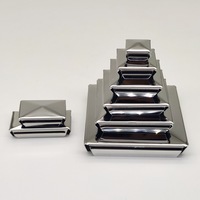 Cubierta para Poste de Cerca de Alta Calidad, Marca KS, de Aluminio Fundido a Presión, Cuadrada, Decorativa, con Tamaños Personalizables
